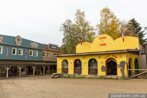 The Wild West-style town of Pullman City in the Harz Mountains