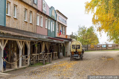 The Wild West-style town of Pullman City in the Harz Mountains