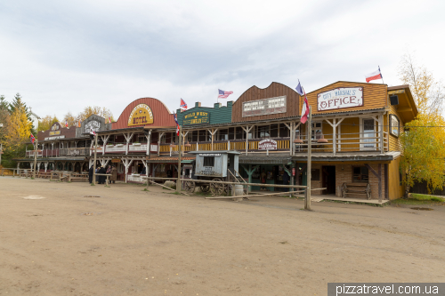 The Wild West-style town of Pullman City in the Harz Mountains