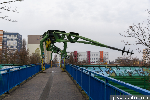 Dragon in Magdeburg (Bruecke Lindwurm)