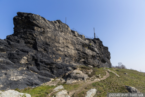 Скелі Гегенштайн (Gegenstein) біля Балленштедта