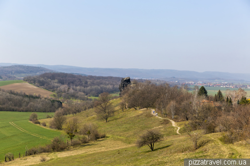 Скелі Гегенштайн (Gegenstein) біля Балленштедта