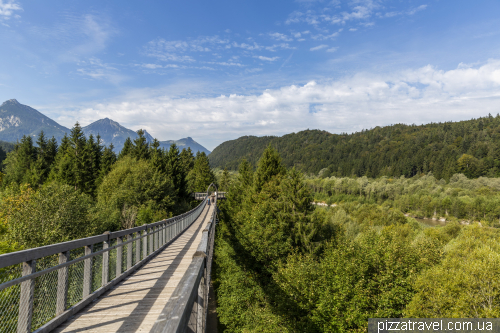 Тропа над деревьями между Германией и Австрией (Baumkronenweg)