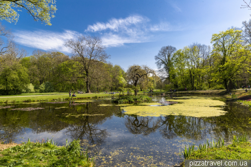 Парк Хінюбершер Гартен у Ганновері (Hinueberscher Garten)