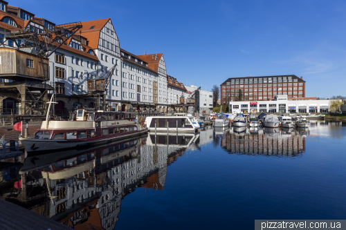 Tempelhof harbor in Berlin