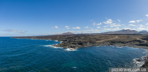 Вулканический пляж Малвас (Playa de las Malvas)