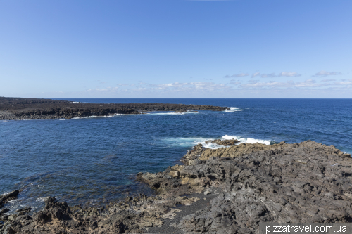 Volcanic beach Malvas (Playa de las Malvas)