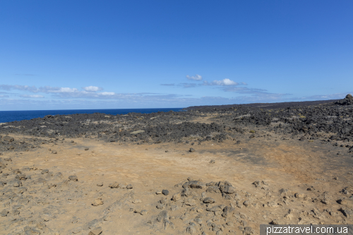 Вулканический пляж Малвас (Playa de las Malvas)