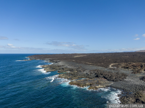 Volcanic beach Malvas (Playa de las Malvas)