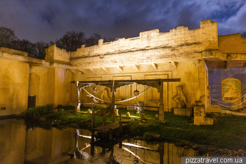 Різдвяне підсвічування у зоопарку Ганновера (Christmas Garden Hannover)