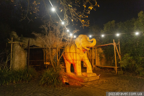 Різдвяне підсвічування у зоопарку Ганновера (Christmas Garden Hannover)