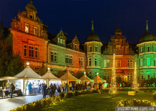 Christmas market at the palace in Bueckeburg