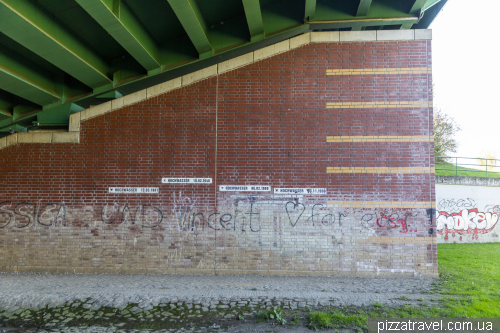 Water bridges in Hannover