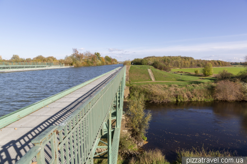 Water bridges in Hannover