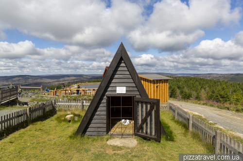 Wurmberg in the Harz mountains