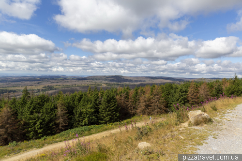 Wurmberg in the Harz mountains