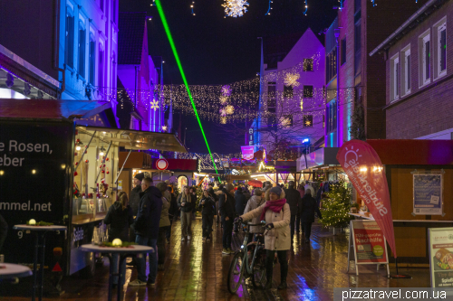 Christmas market in Neustadt am Ruebenberge