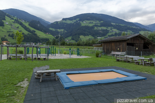 Auenland Sidan playground in Mayrhofen