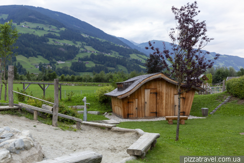 Auenland Sidan playground in Mayrhofen