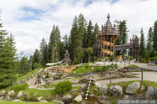 Детский парк Еловый замок Розенальм (Fichtenschloss Rosenalm)