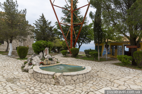 Pantokratoras Mount and the Monastery in Corfu