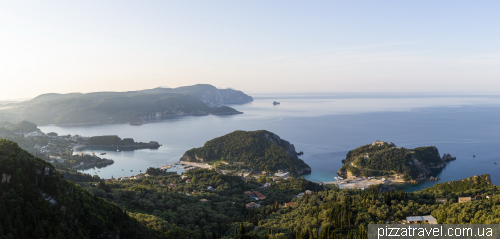 Picturesque view of Paleokastritsa