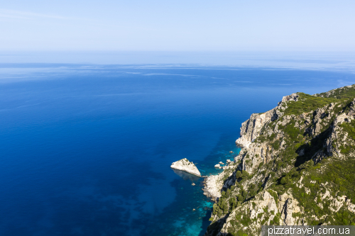 Angelokastro Castle in Corfu