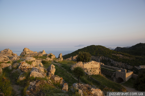 Angelokastro Castle in Corfu