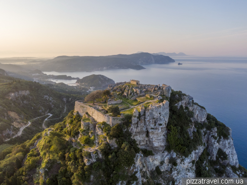 Angelokastro Castle in Corfu