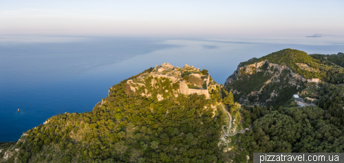 Angelokastro Castle in Corfu