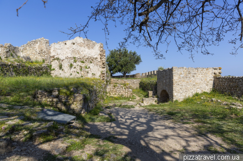 Angelokastro Castle in Corfu