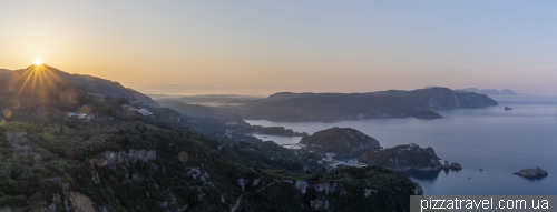 Angelokastro Castle in Corfu