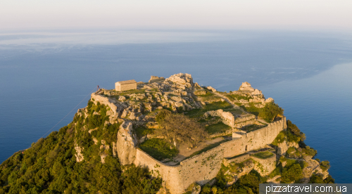 Angelokastro Castle in Corfu