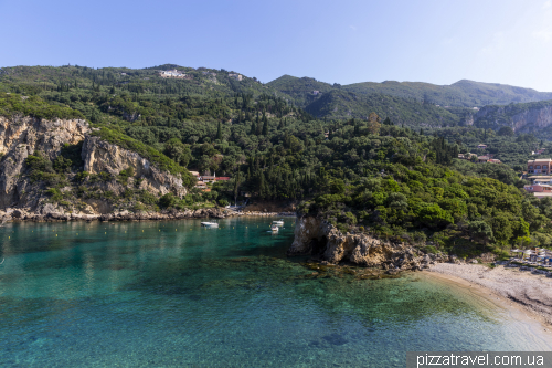 Paleokastritsa Monastery in Corfu