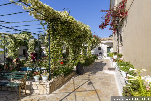 Paleokastritsa Monastery in Corfu