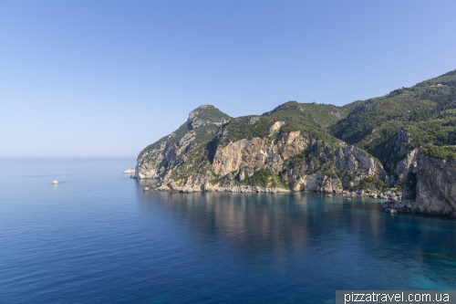 Paleokastritsa Monastery in Corfu