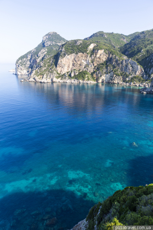 Paleokastritsa Monastery in Corfu