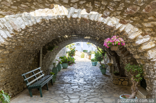 Paleokastritsa Monastery in Corfu