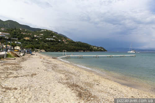 Ipsos Beach in Corfu