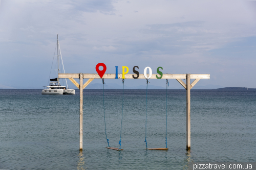 Ipsos Beach in Corfu