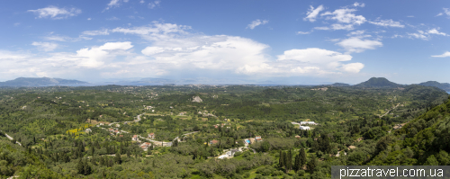 Kaiser's Throne viewpoint in Corfu