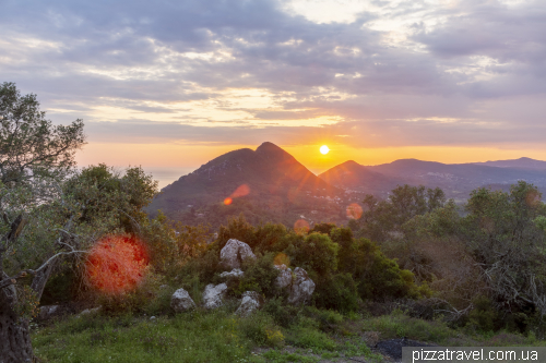 Kaiser's Throne viewpoint in Corfu