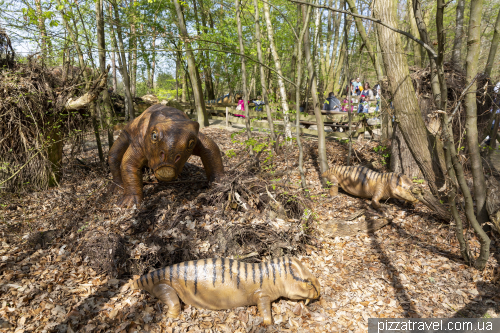 Динопарк около озера Штайнхуде (Dinopark Münchehagen)