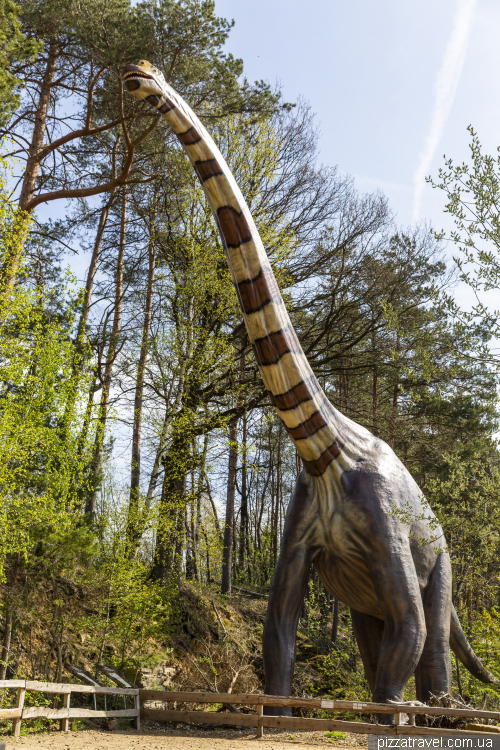 Динопарк около озера Штайнхуде (Dinopark Münchehagen)