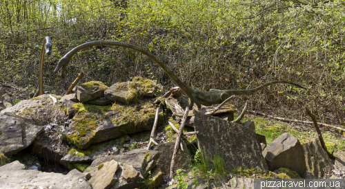 Динопарк около озера Штайнхуде (Dinopark Münchehagen)