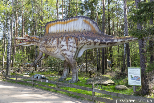 Динопарк около озера Штайнхуде (Dinopark Münchehagen)