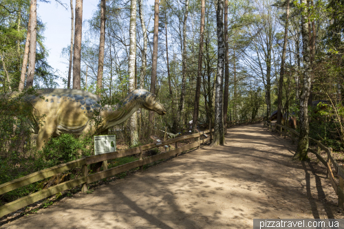 Динопарк около озера Штайнхуде (Dinopark Münchehagen)