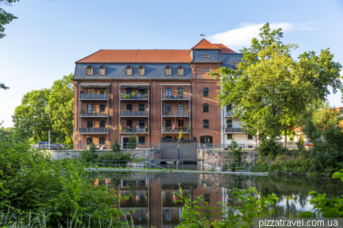 Castle and park in Merseburg