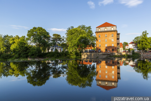 Castle and park in Merseburg