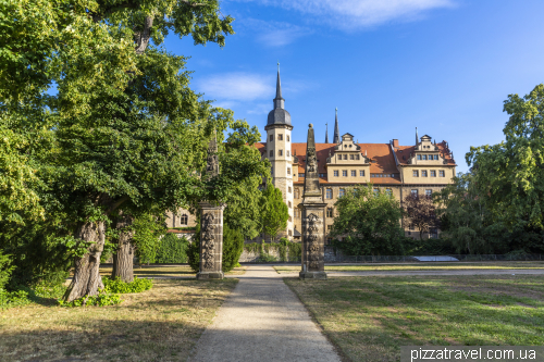 Castle and park in Merseburg